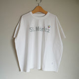 快晴堂(かいせいどう)  20周年記念リバイバル・ロゴT 半袖Wide-Tシャツ(31c-113) エーデルワイス