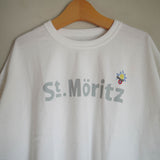 快晴堂(かいせいどう)  20周年記念リバイバル・ロゴT 半袖Wide-Tシャツ(31c-113) エーデルワイス