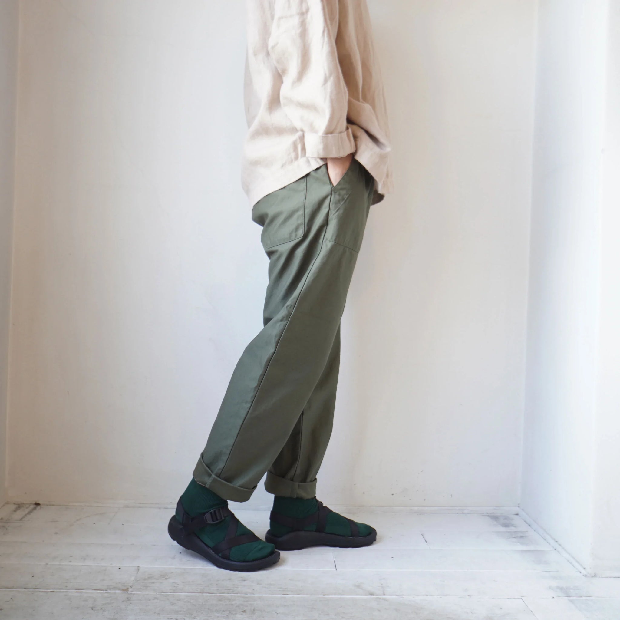 TRAVAIL MANUEL(トラバイユマニュアル) バックサテンファティーグ TRAVAIL MANUEL(トラバイユマニュアル) バックサテンファティーグ