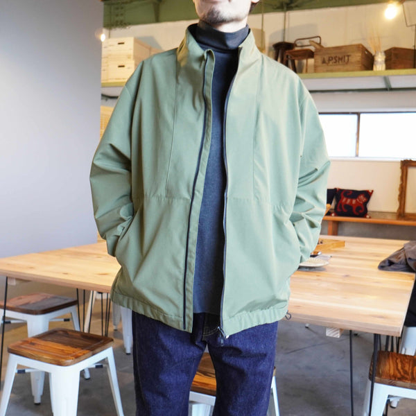 LAMOND（ラモンド）STAND NECK WIDE BLOUSON – Rico・リコ出張所