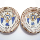 ノモ陶器製作所　5寸皿（エジプト紋　B）
