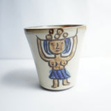 ノモ陶器製作所　フリーカップ大（エジプト紋）