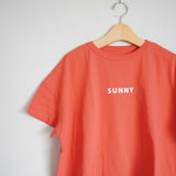快晴堂(かいせいどう)  海上がり　GIRL'S Tシャツ (32c-13)　『ある晴れた日の午後に』
