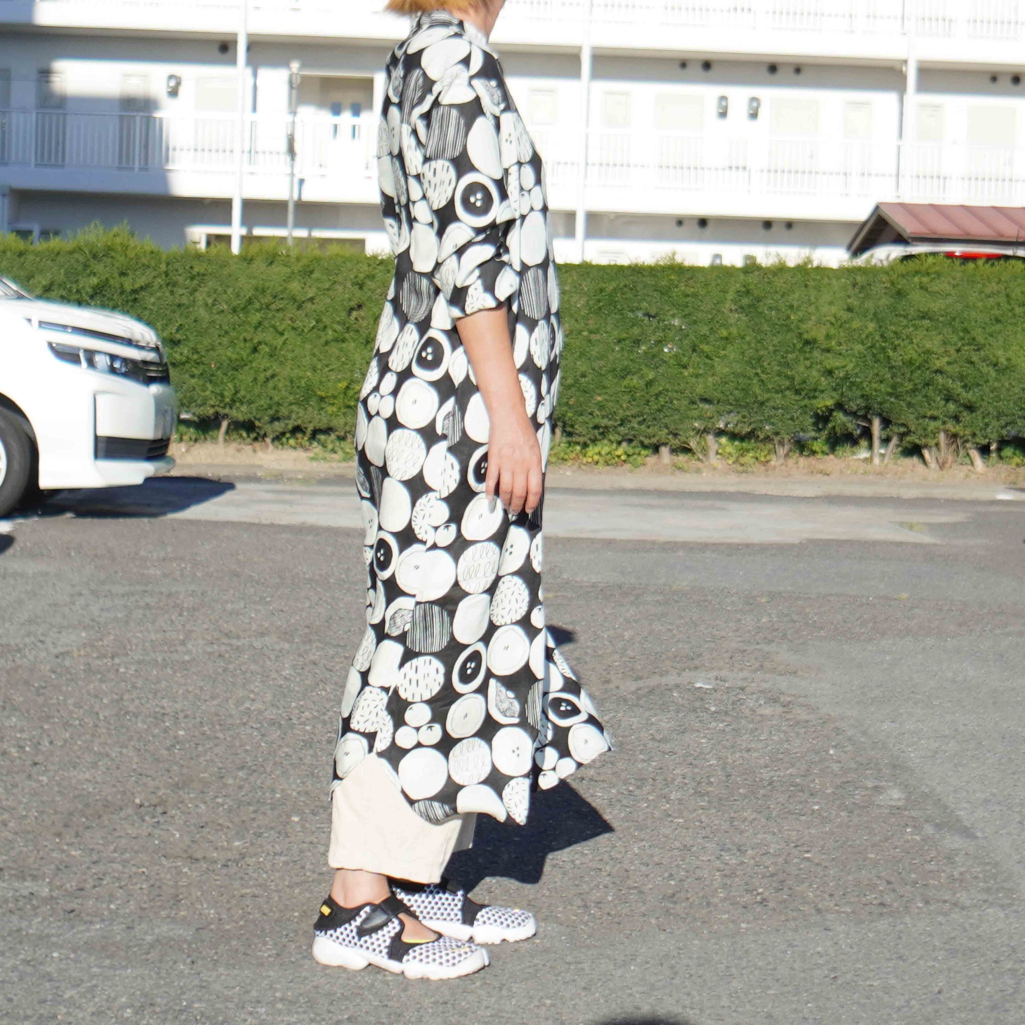 grin(グリン) fluits.dプリント スタンドシャツOP(8234O-004) – Rico  