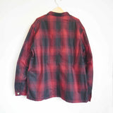 MASTER&CO(マスターアンドコー)　OMBRE CHECK JACKET（RED）