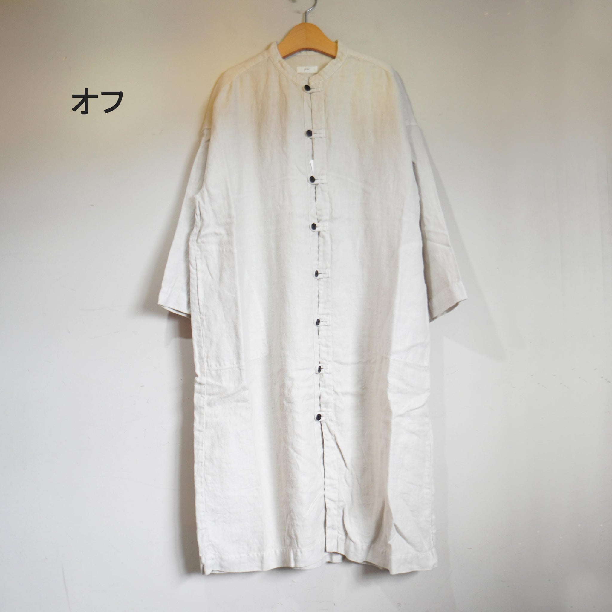 prit プリット　ホワイト　ノーカラービッグシャツ　size F 楽天市場】prit プリット（シャツ・ブラウス｜トップス