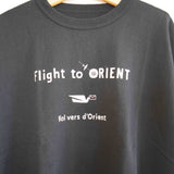 快晴堂(かいせいどう)  半袖GIRL'S Tシャツ （41c-120）　『オリエントへの飛行』