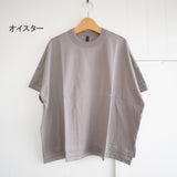 TRAVAIL MANUEL(トラバイユマニュアル)  クラシック天竺スリット　Tシャツ(2014)