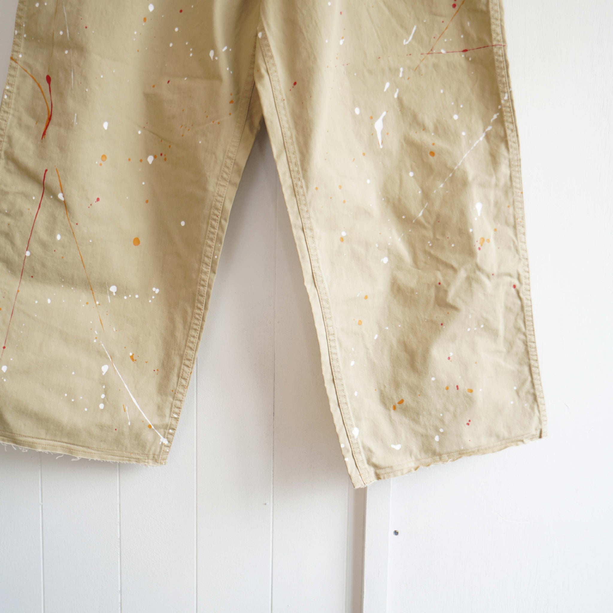 MASTER&CO(マスターアンドコー) CHINO CUT OFF WITH PAINT（MC729P