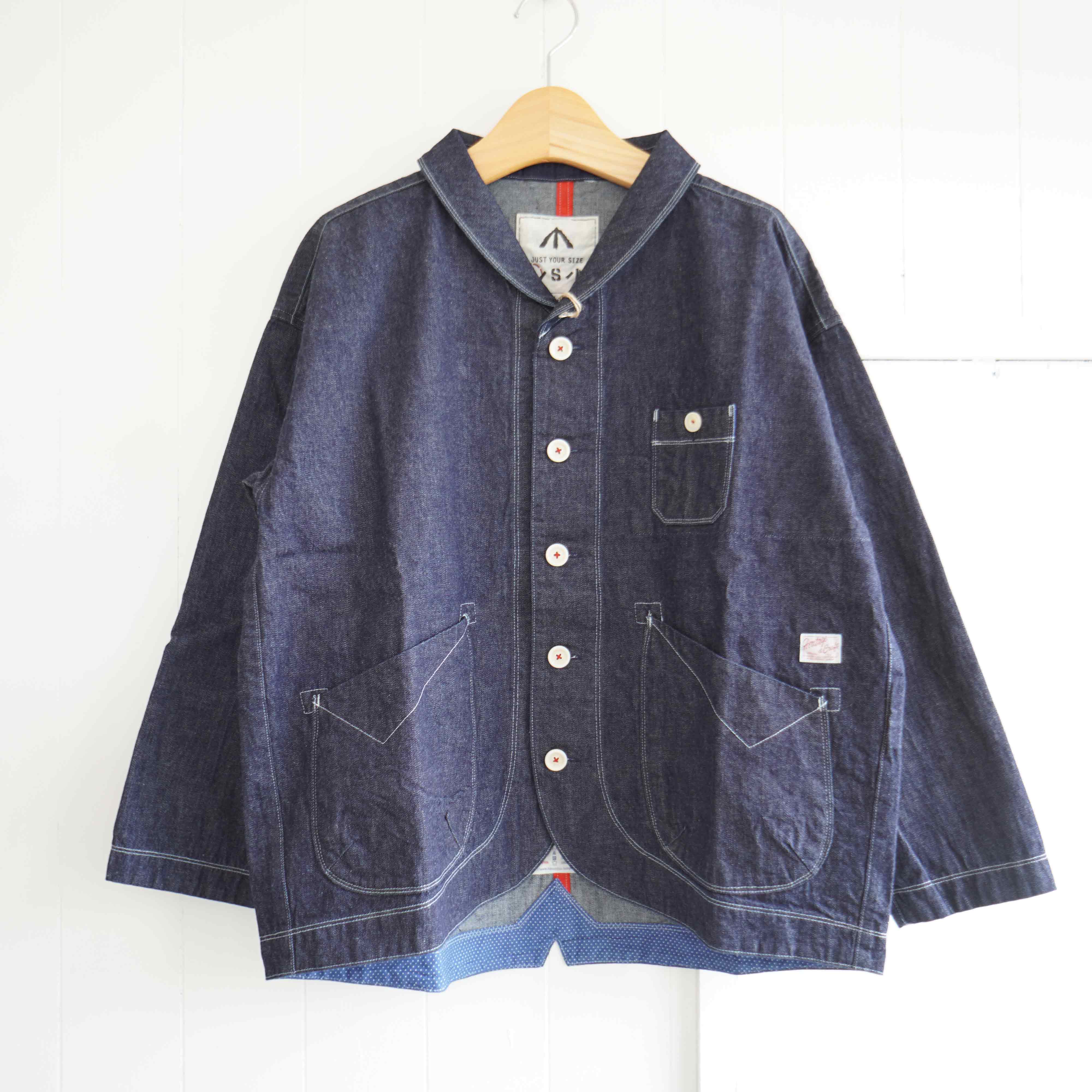 快晴堂✨24AW デニムシャツカバージャケット インディゴ 完売品 2024.7.25.1.jpg?v=1721878724