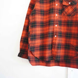 STANDARD SHIRT(スタンダードシャツ)　Band Collar Check Shirt