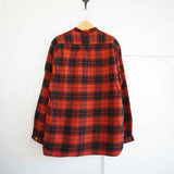 STANDARD SHIRT(スタンダードシャツ)　Band Collar Check Shirt