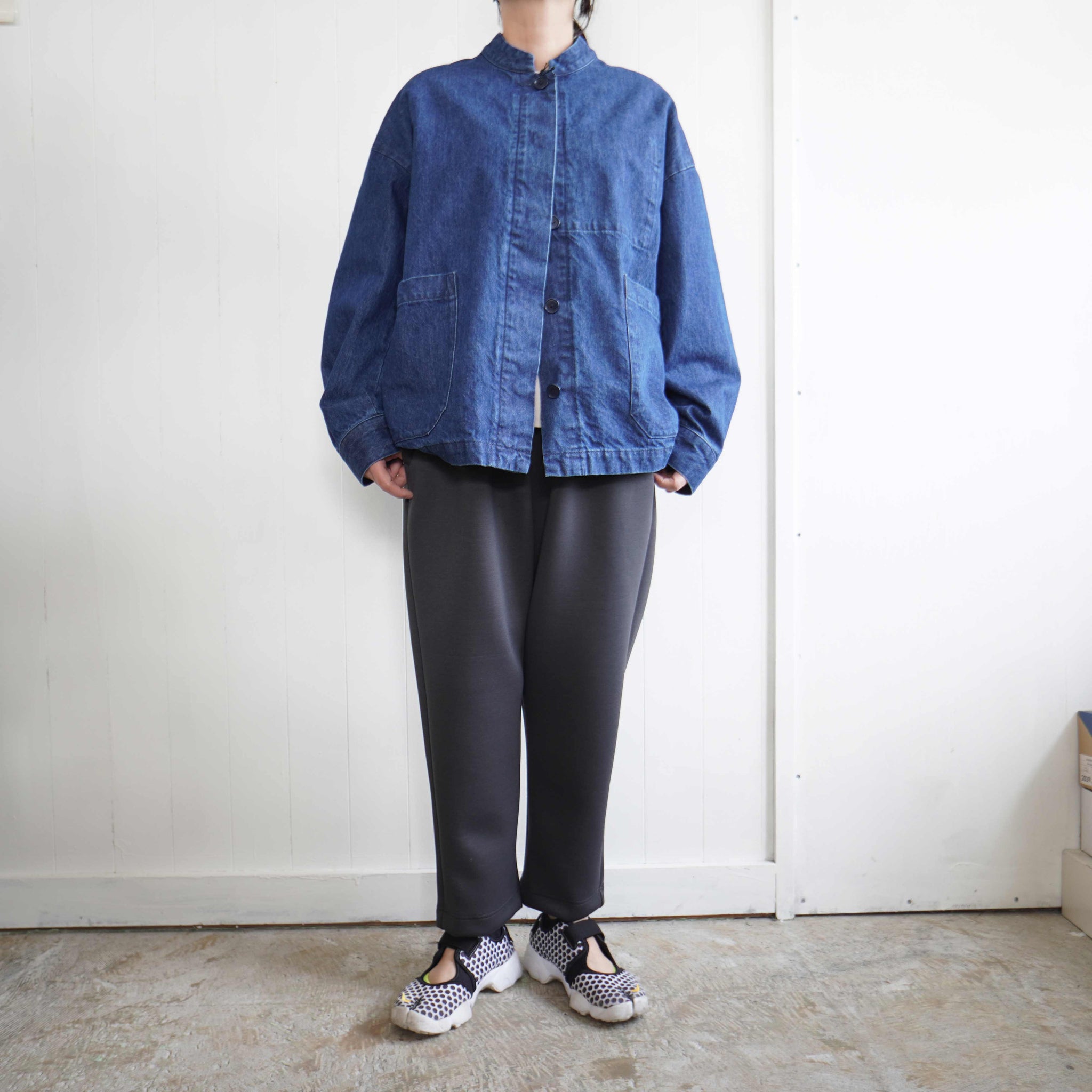 TRAVAIL MANUEL(トラバイユマニュアル) ムラ糸デニム ユニティJKT(4015