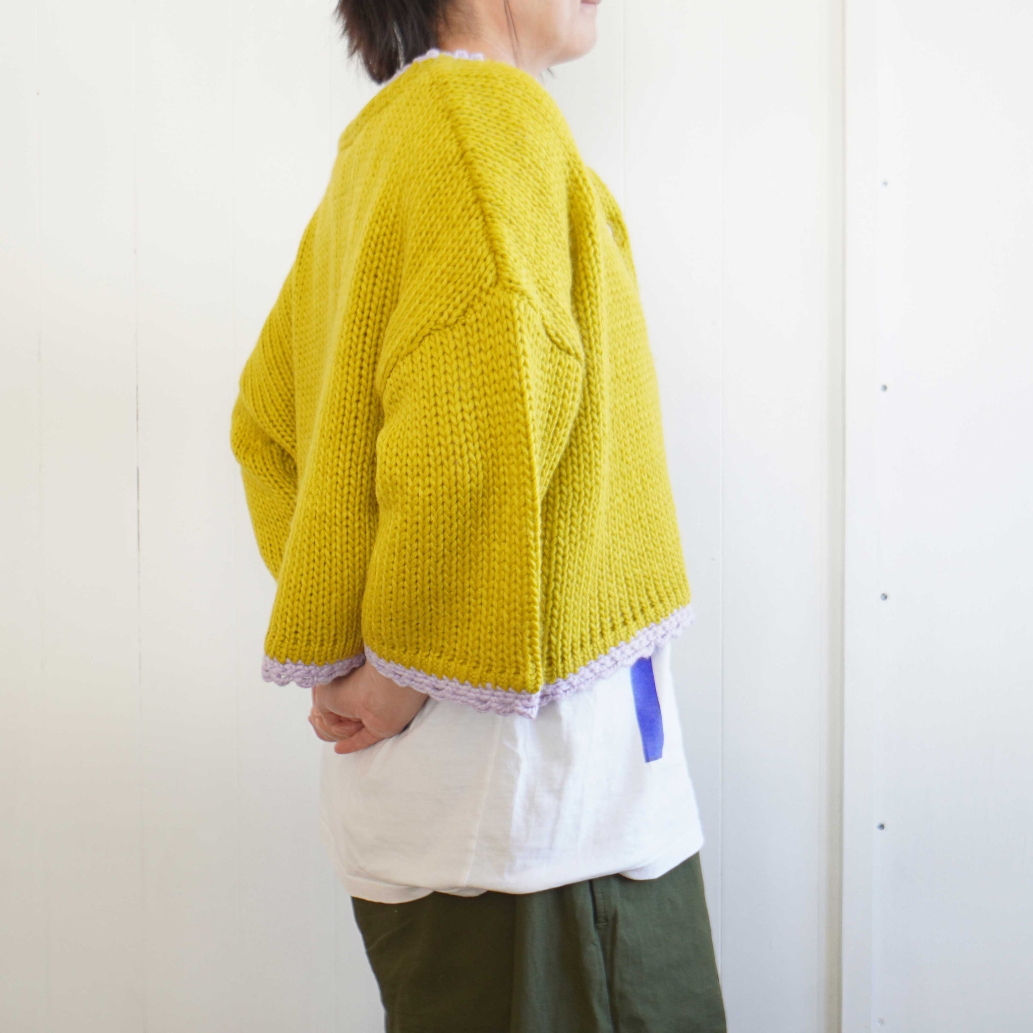 ROBE de PEAU(ローブデポー) ジュジュ ボトルネック カーディガン