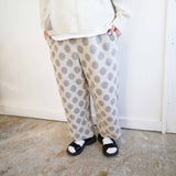prit(プリット) 　ウールパイル　ドットジャガード　リラックスパンツ（P90608）