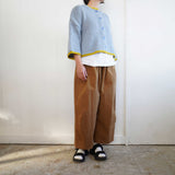 快晴堂(かいせいどう)  ふわふわタックパンツ　（53p-11）