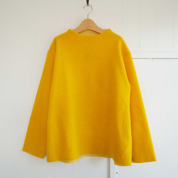 TIGRE BROCANTE(ティグルブロカンテ)　ウールパイル　ボトルネックロングスリーブ