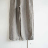 TRAVAIL MANUEL(トラバイユマニュアル) W/Lミルド　2タックトラウザーズ　(5100)