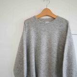 Gauze#(ガーゼ)　ギャザースリーブ　アルパカニット　プルオーバー（G1138）