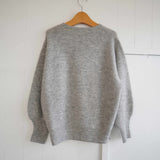 Gauze#(ガーゼ)　ギャザースリーブ　アルパカニット　プルオーバー（G1138）