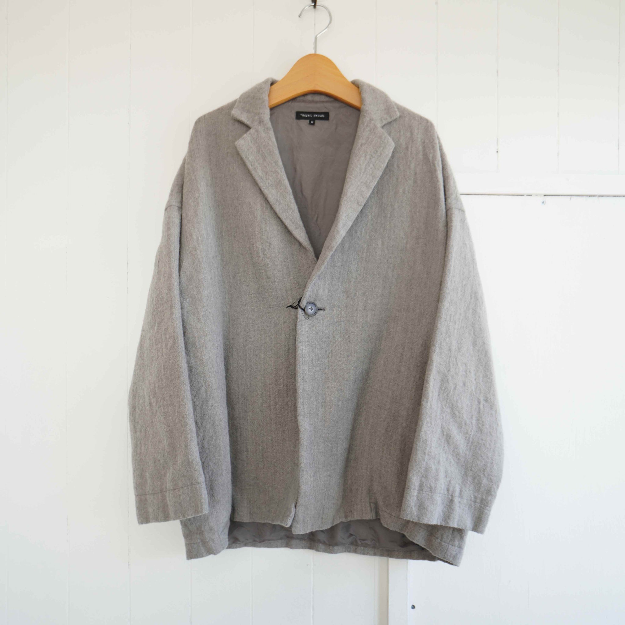 TRAVAIL MANUEL(トラバイユマニュアル) W/Lミルド ラスティックJKT