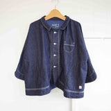 快晴堂(かいせいどう)  ちび襟ボレロシャツ（61s-12）