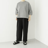 TRAVAIL MANUEL(トラバイユマニュアル)  Wクロス　ツータックトラウザース(5067)