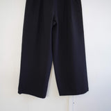 TRAVAIL MANUEL(トラバイユマニュアル)  Wクロス　ツータックトラウザース(5067)