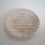 伊藤丈浩　丸皿（6寸）　白　a