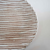 伊藤丈浩　丸皿（6寸）　白　a