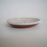 伊藤丈浩　丸皿（6寸）　白　a