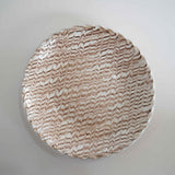 伊藤丈浩　丸皿（6寸）　白　b