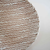 伊藤丈浩　丸皿（6寸）　白　b