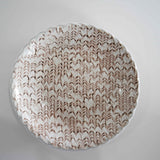 伊藤丈浩　丸皿（6寸）　白　d