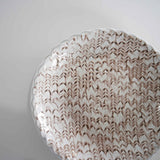 伊藤丈浩　丸皿（6寸）　白　d