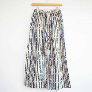 TIGRE BROCANTE(ティグルブロカンテ)　バンブーチェックコットンリネンビエラムエタイパンツ