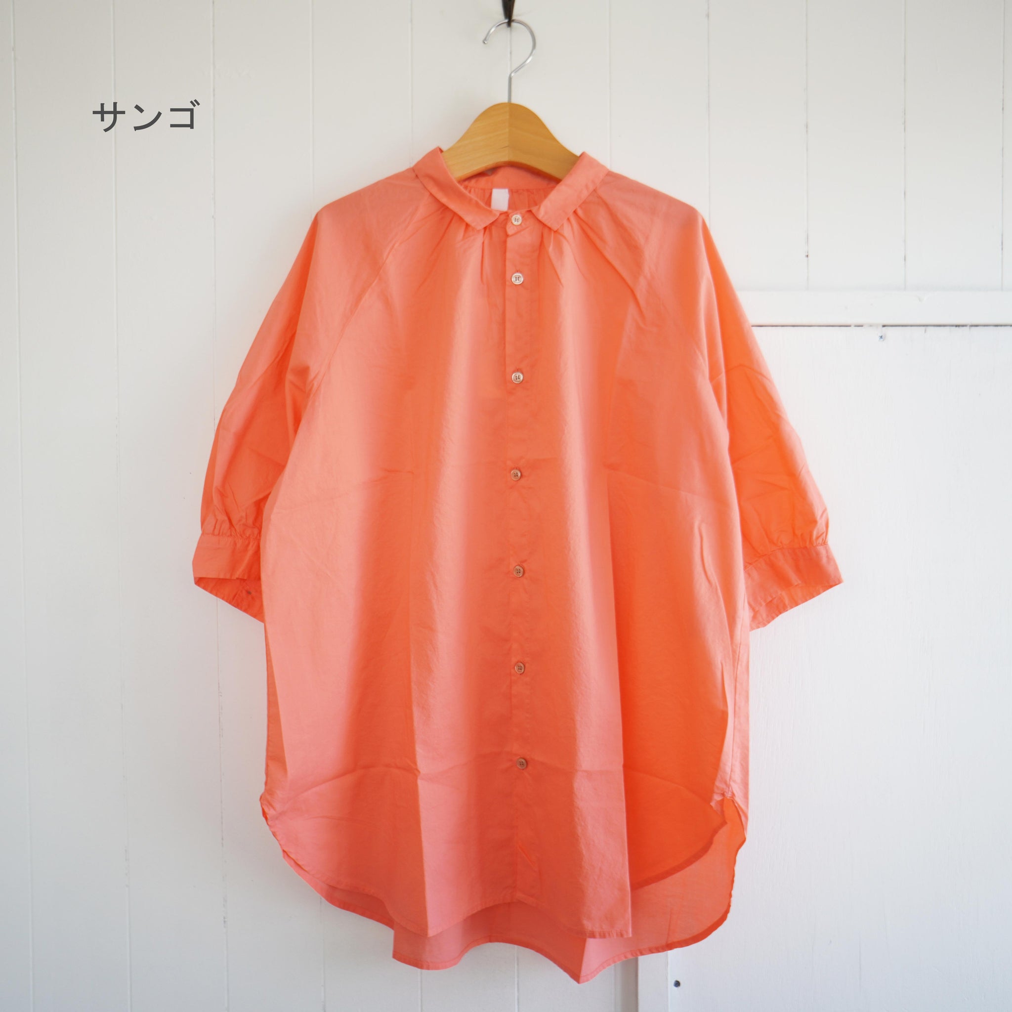 美品 かぐれ コットンリネン ギャザースリーブチュニック ナチュラル 楽天市場】ギャザースリーブチュニック／かぐれ（kagure