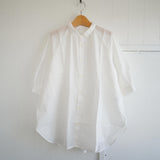 NATURAL LAUNDRY(ナチュラルランドリー)　ギャザースリーブチュニック(7252T-017)