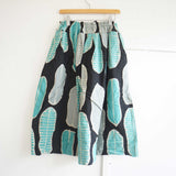 TIGRE BROCANTE(ティグルブロカンテ)　 南国の葉Batikポケットフィセルロングスカート