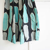 TIGRE BROCANTE(ティグルブロカンテ)　 南国の葉Batikポケットフィセルロングスカート