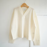 NATURAL LAUNDRY(ナチュラルランドリー)　軽縮メリノ　YネックPO (7254k-016)