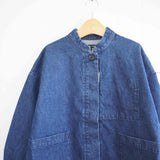 TRAVAIL MANUEL(トラバイユマニュアル)　ムラ糸デニム　ユニティJKT(4015)