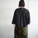Gauze#(ガーゼ)　ギャザースリーブブラウス（G1029）