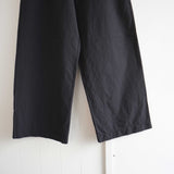 prit(プリット) 　綿麻ストレッチ　ワイドパンツ　(P71631)