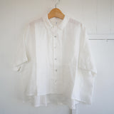 grin(グリン)　スクエア　6分袖シャツ　(8261T-002)