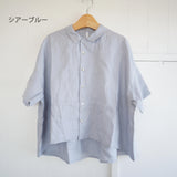 grin(グリン)　スクエア　6分袖シャツ　(8261T-002)