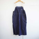 快晴堂(かいせいどう)  BIGオーバーオールスカート（61sk-58）