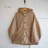 prit(プリット) 　甘撚オックス フーディーブルゾン （P80724）