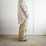 MASTER&CO(マスターアンドコー)　CHINO CUT OFF PANT WITH PAINT（MC729P）（ベージュ）