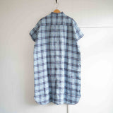 快晴堂(かいせいどう)  Wide丸襟　半袖ワンピース（61op-03）